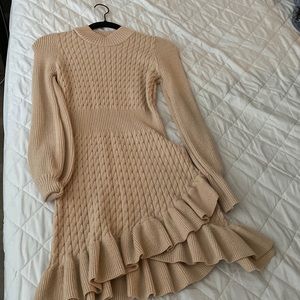 Anthropologie sweater dress